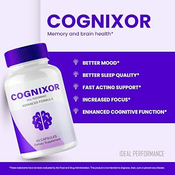 IDEAL PERFORMANCE Cognixor Capsules, Cognixor Pills Reviews (3 Pack)