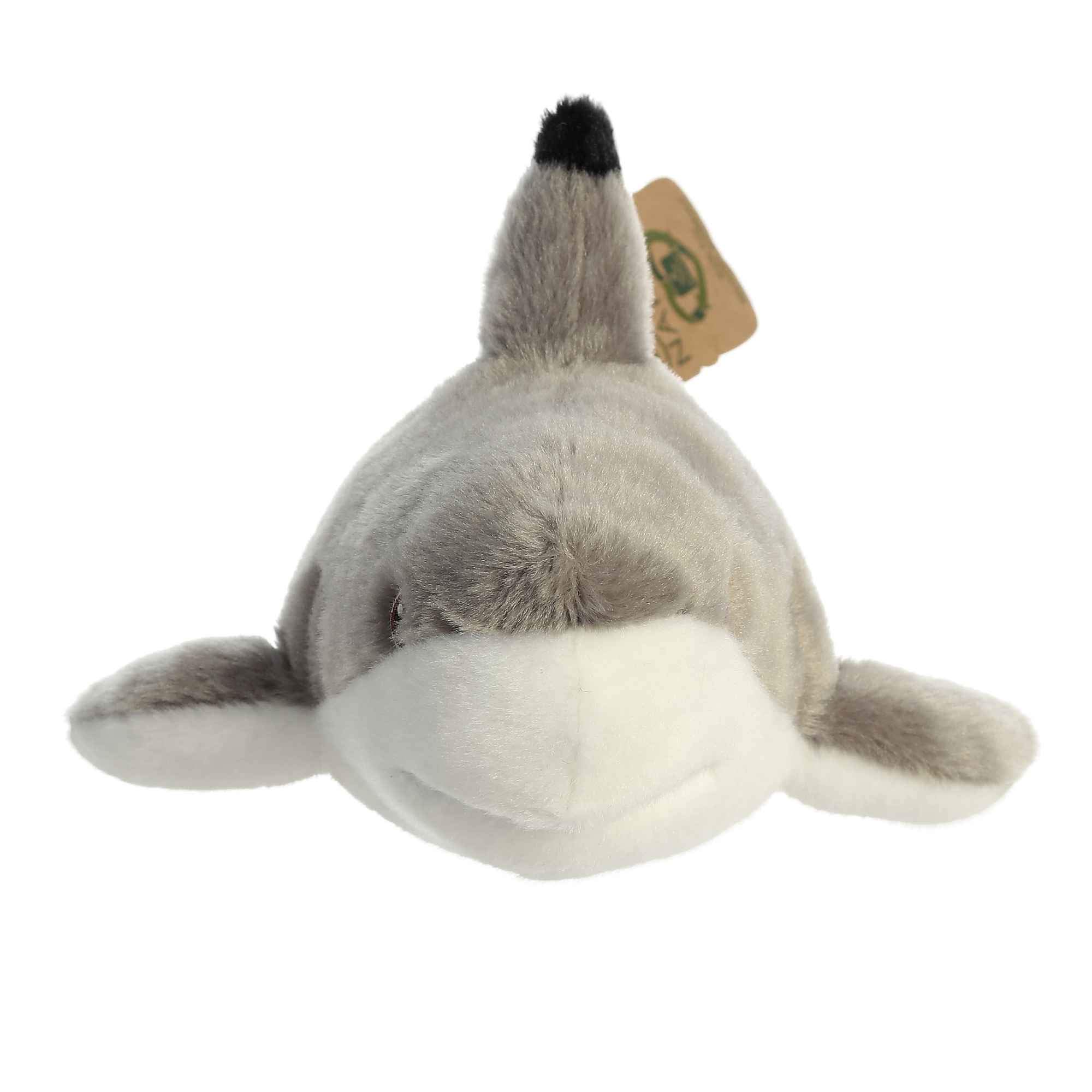 Aurora® Eco-Friendly Eco Nation™ Blacktip Shark wypchane zwierzę - świadomość środowiska - materiały z recyklingu - szary 38 cm