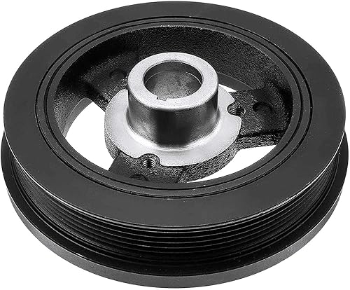 A-Premium Polea de cigüeñal equilibrador armónico del motor - OHV L6 4.0L - Compatible con vehículos Jeep - 1987-2006 - Cherokee, Grand Cherokee,