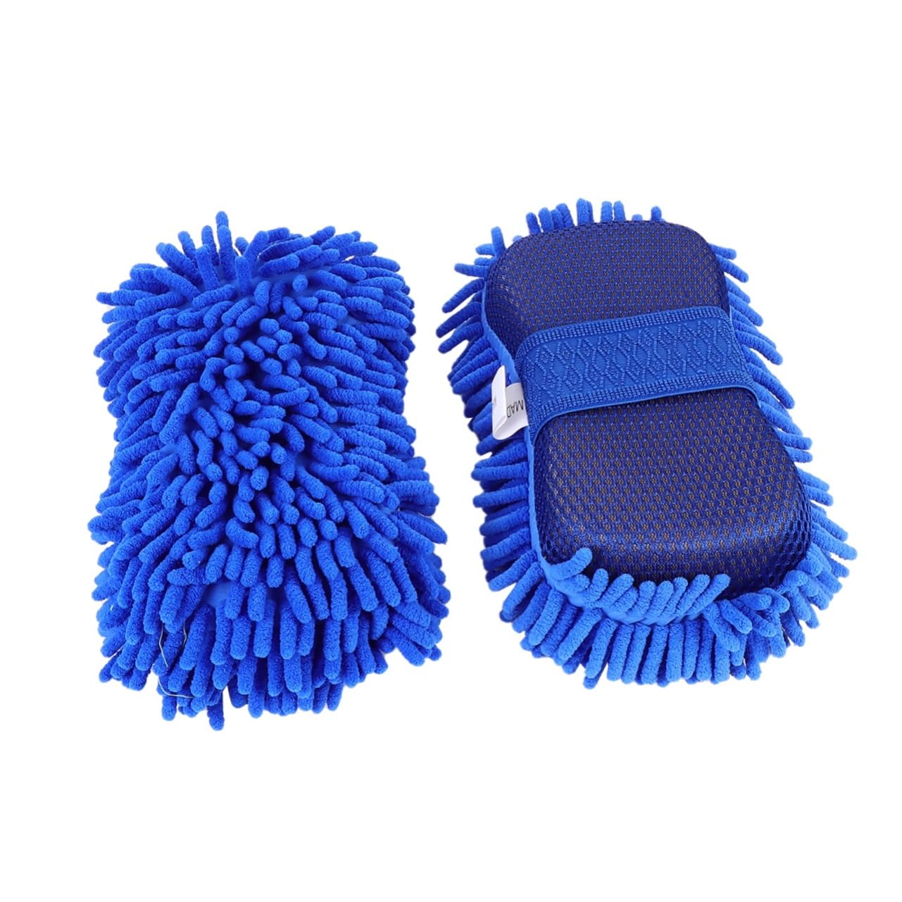 ULTECHNOVO 6pezzi Guanti Per Lavaggio Auto Leggeri e Resistenti Strumento Di Pulizia Per Auto Guanti Per Lavaggio Carro Microfibra