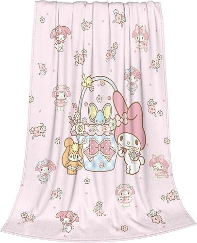 Miniatura 4 de Kwaii - Manta de dibujos animados para niñas y mujeres, regalo de Navidad, cumpleaños, dormitorio, sofá, decoración de 40 x 50 pulgadas