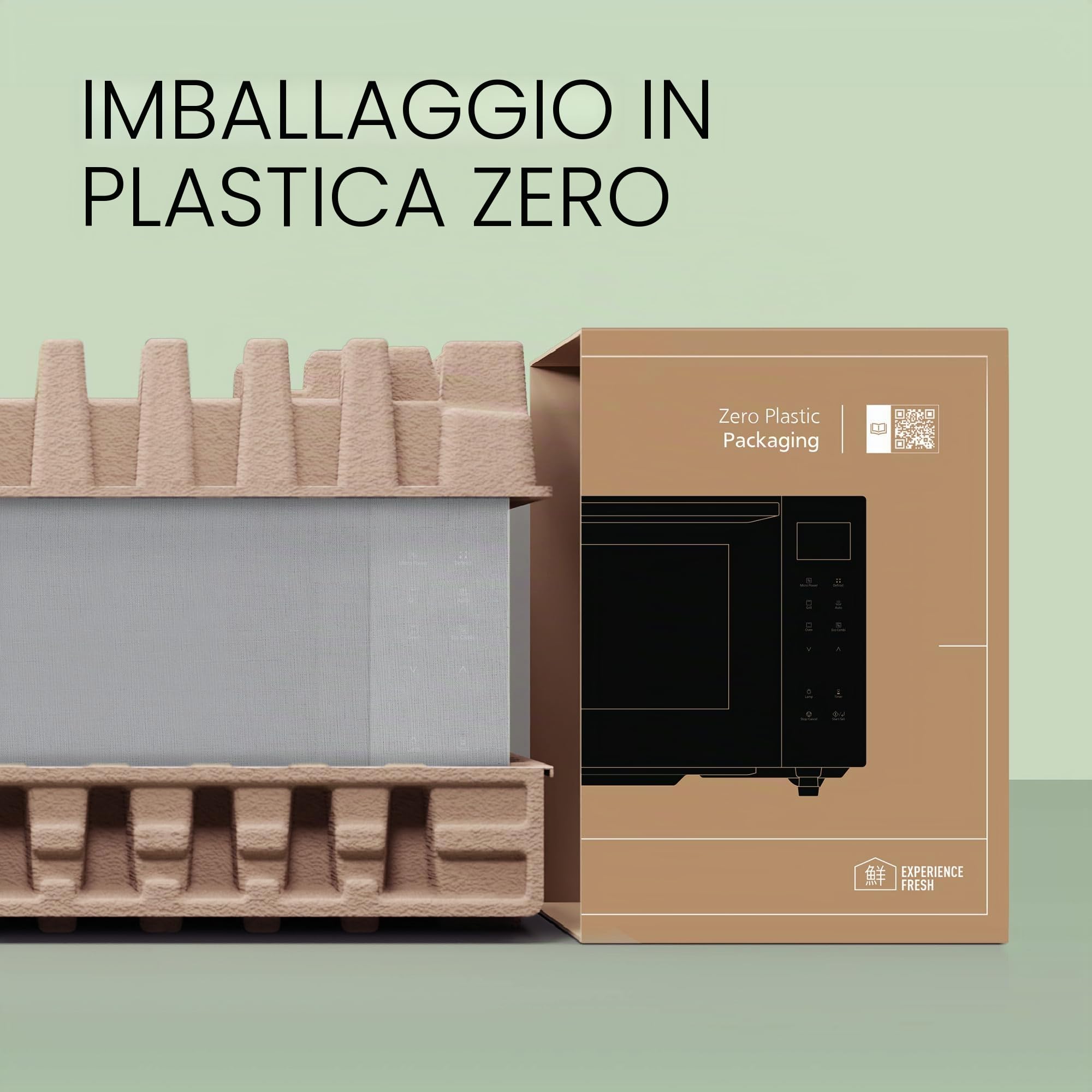 Panasonic NN-DF38PBEPG Forno Combinato Microonde e Grill, 1000W, 23L, Tecnologia Inverter, Modalità Eco Combi, 16 Programmi Automatici e Scongelamento, Vassoio Smaltato, Griglia Metallica, Nero