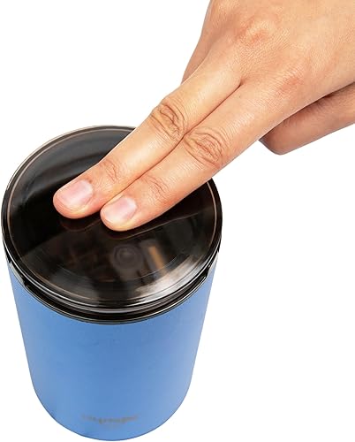 Miniatura 4 de Molinillo de café, eléctrico, perfecto para uso doméstico, azul océano