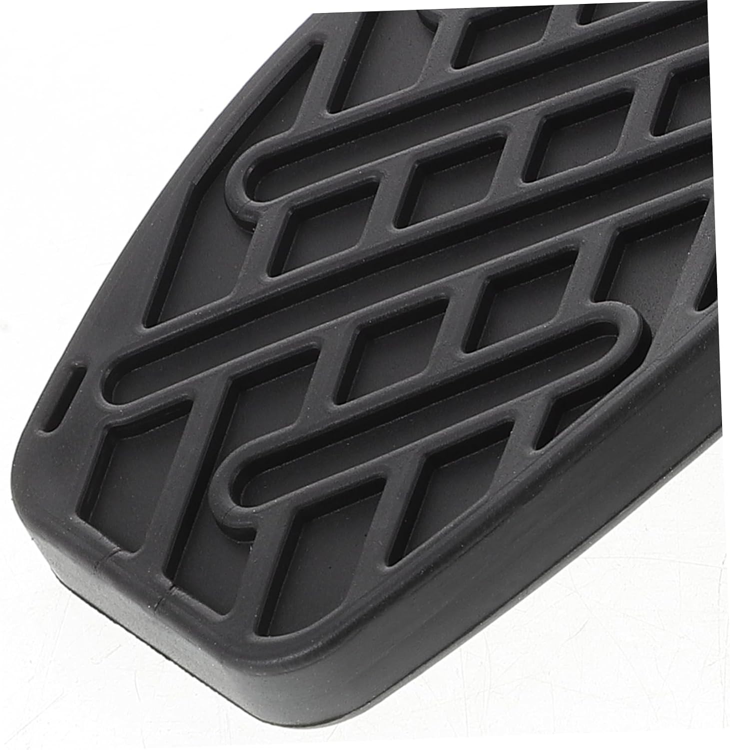 ABOOFAN 4pcs Heavy Duty Rubber Clutch and Brake Pedal Pads Set Anti-Slip Cover for Enhanced Driving Comfort Compatible Manual Transmission Vehicles