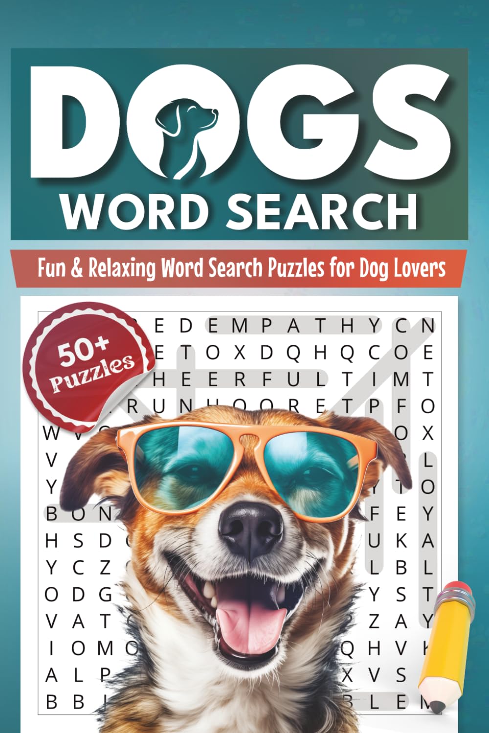 DOGS Word Search: Fun & Relaxing Word Search Puzzles for Dog Lovers | 50+ Dog-Themed Puzzles with Solutions