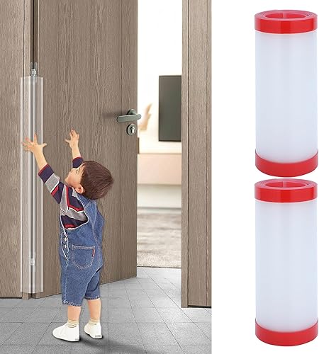 Protector de pellizco de puerta a prueba de bebés, cubierta de bisagra de puerta, protector de puerta para seguridad de dedos de niños, protectores