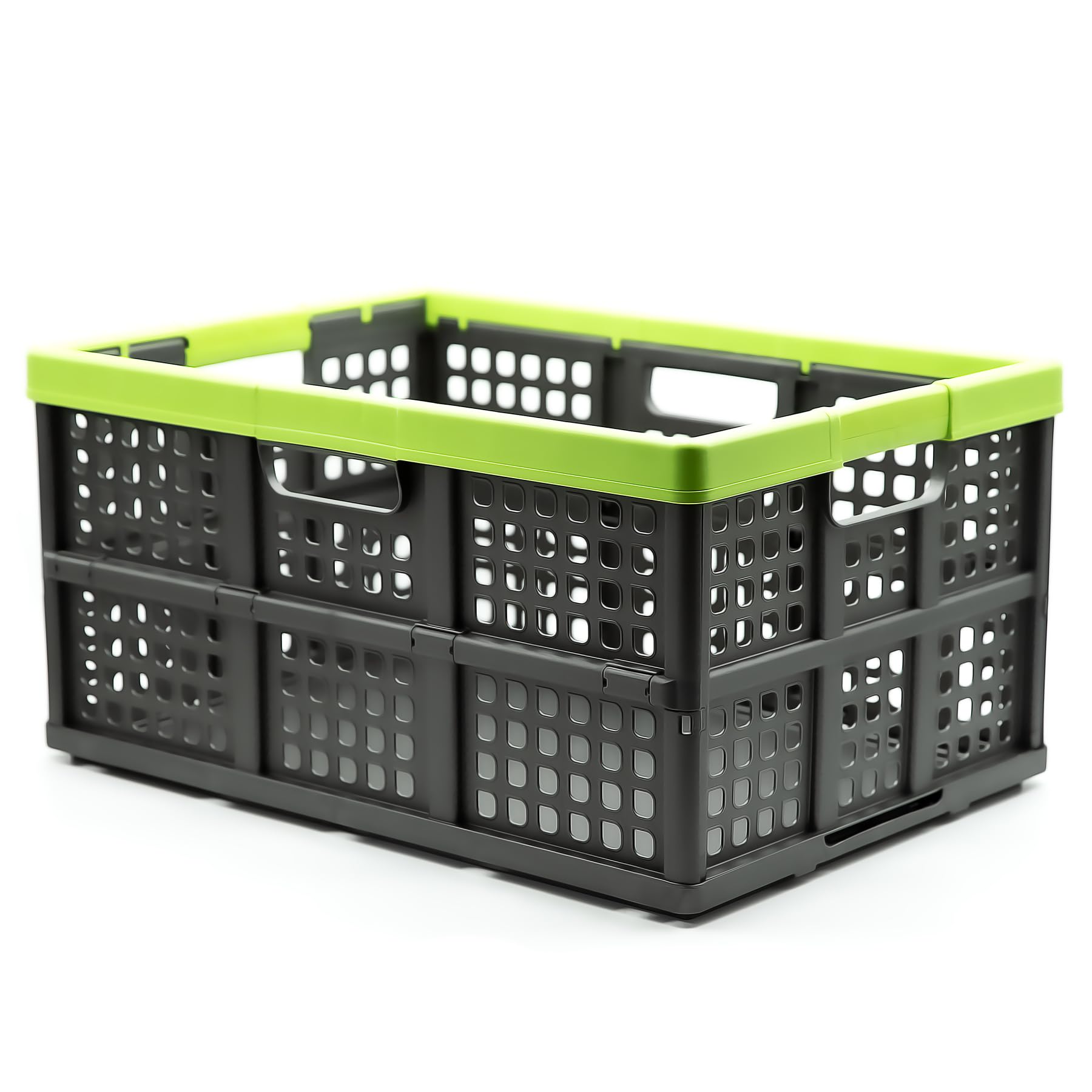 BigDean Klappbox faltbar extra groß & extrem stabil – Klappkorb ideal für Einkäufe und Transport – Einkaufskorb faltbar Made in Germany Klappbox