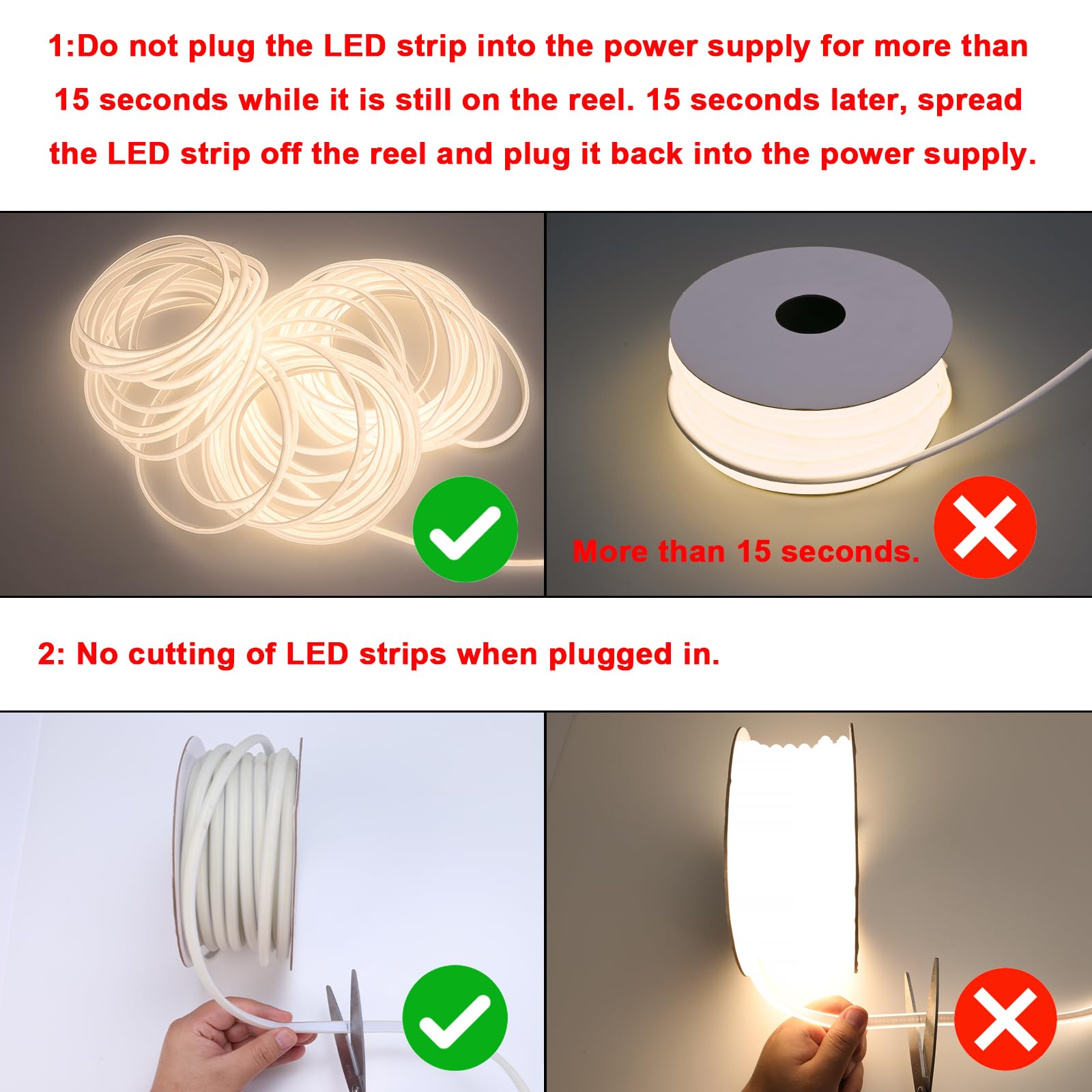 BENLUN Striscia LED COB 220V Esterno Impermeabile 20 metri, 4000K Bianco Naturale 200W 288LEDs/M CRI 90+ Luci LED, Strisce LED senza Trasformatore per Commerciale, Camera da letto