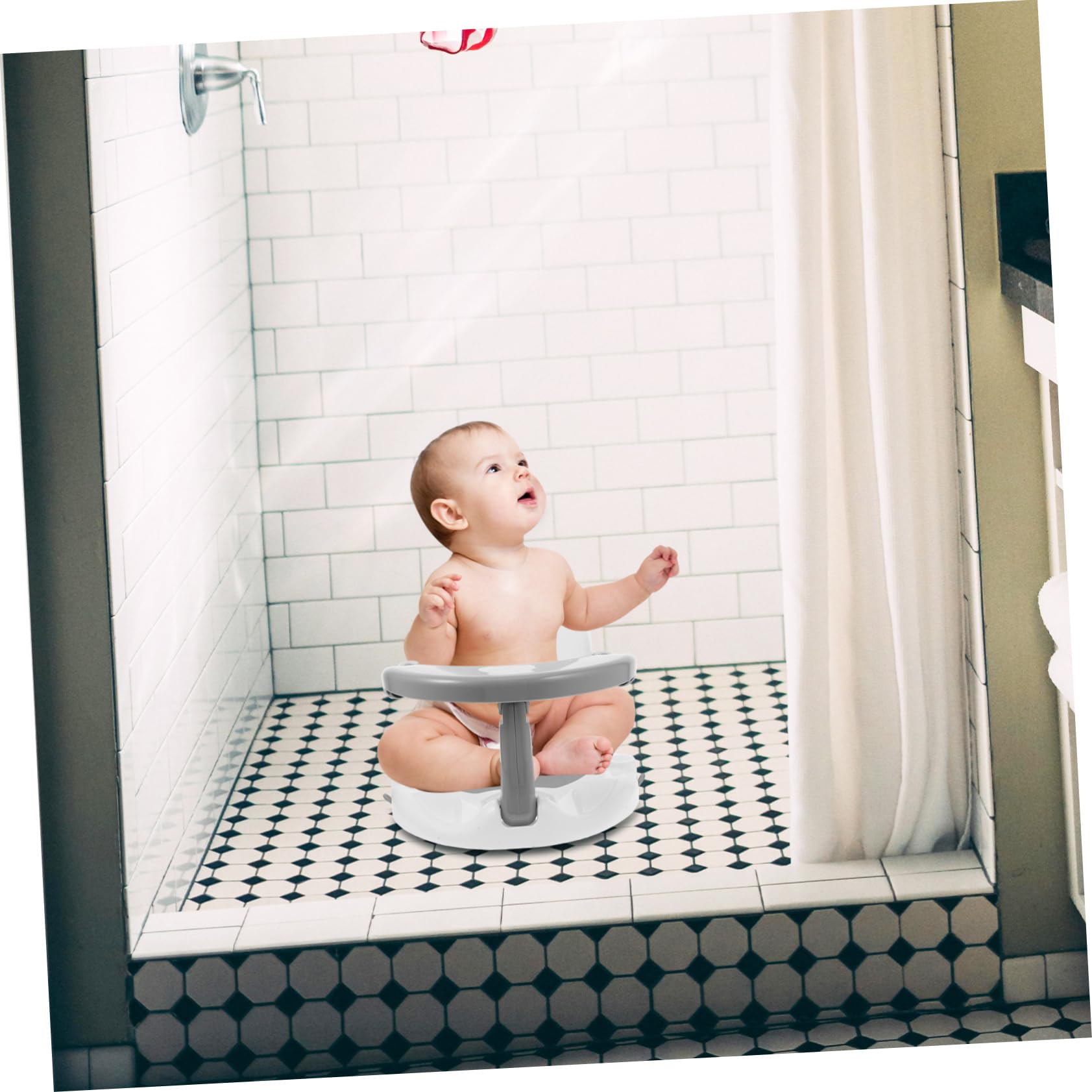 UPKOCH Asiento De Baño Desmontable Para Asiento De Ducha Para Niño Para Recién Nacido Para Baño La Bañera Material Seguro Para Bebés