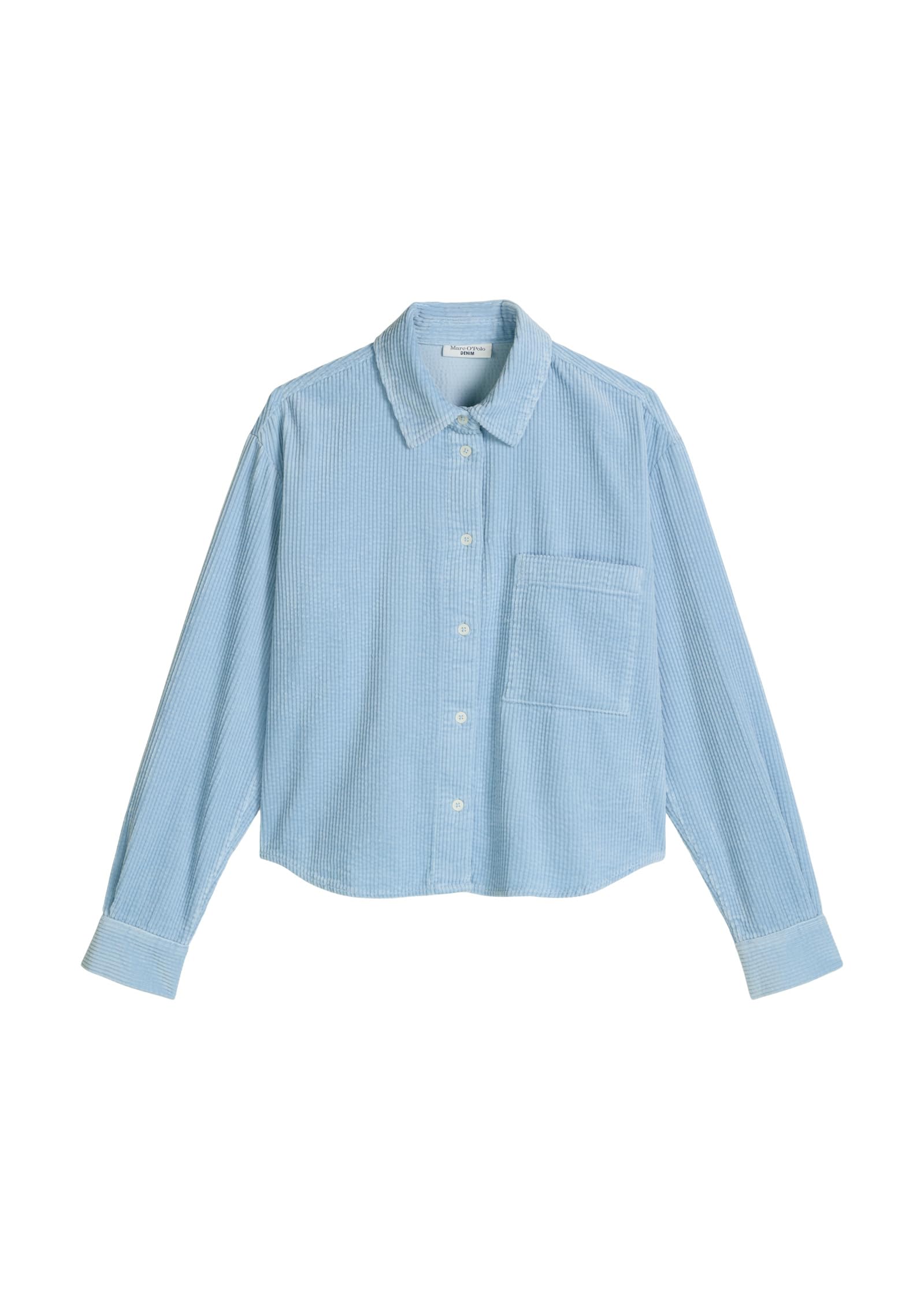 MARC O'POLO DENIM Langarmbluse Bubble-Struktur