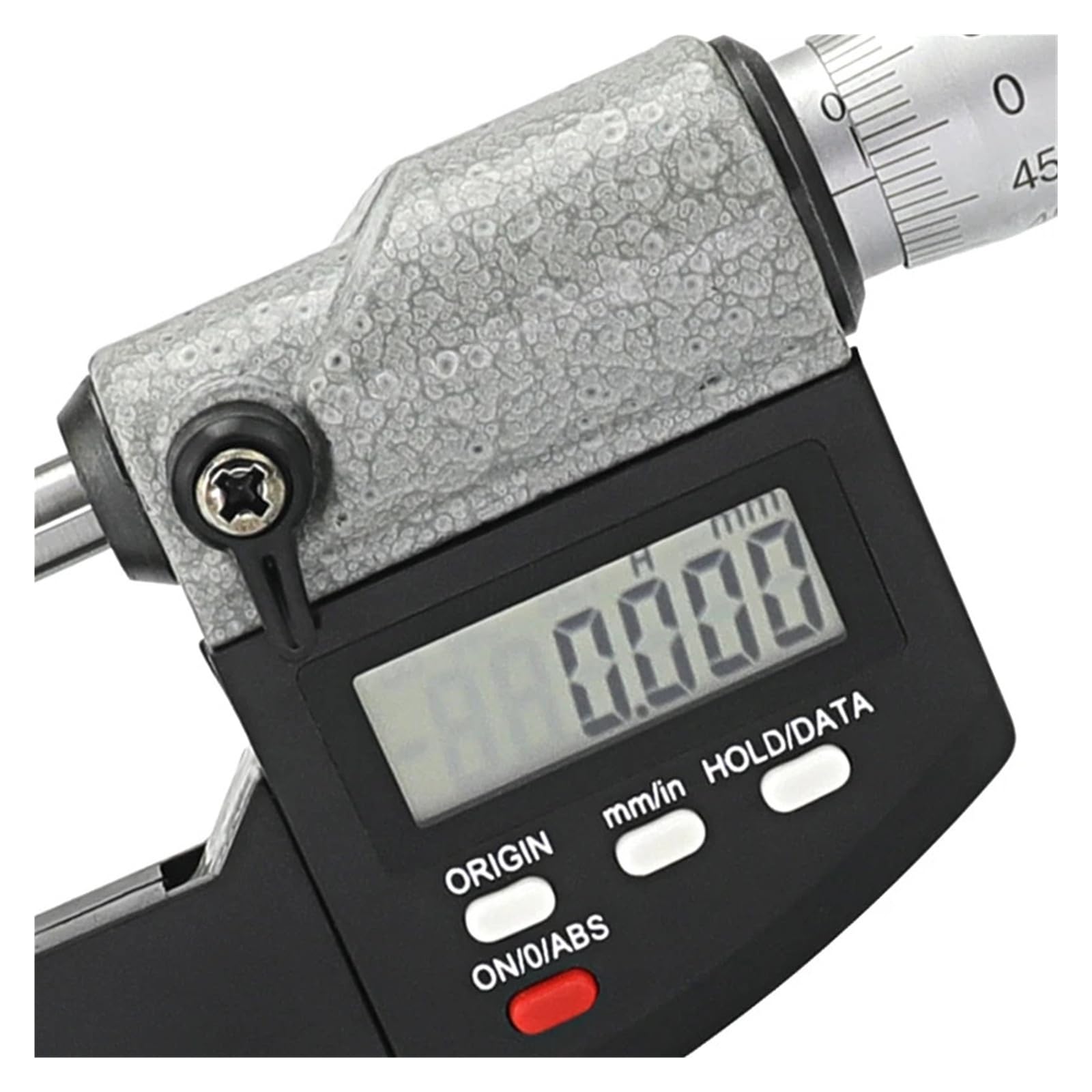 IP54 0,001 mm Elektroniczny mikrometr zewnętrzny 0-25 mm Cyfrowy miernik suwmiarki Mikrometr z końcówką węglikową Narzędzia pomiarowe Zmierz wszystko(TypeC)