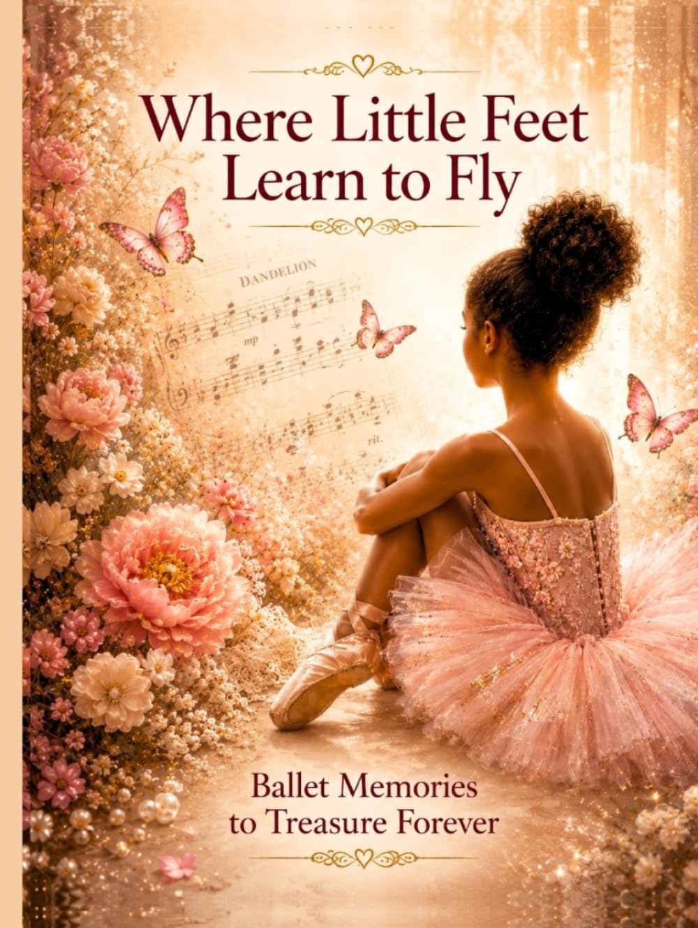 Where Little Feet Learn to Fly – Deluxe Keepsake Edition: A Beautiful Memory Book for Ballet Students, Recitals & Dance Milestones