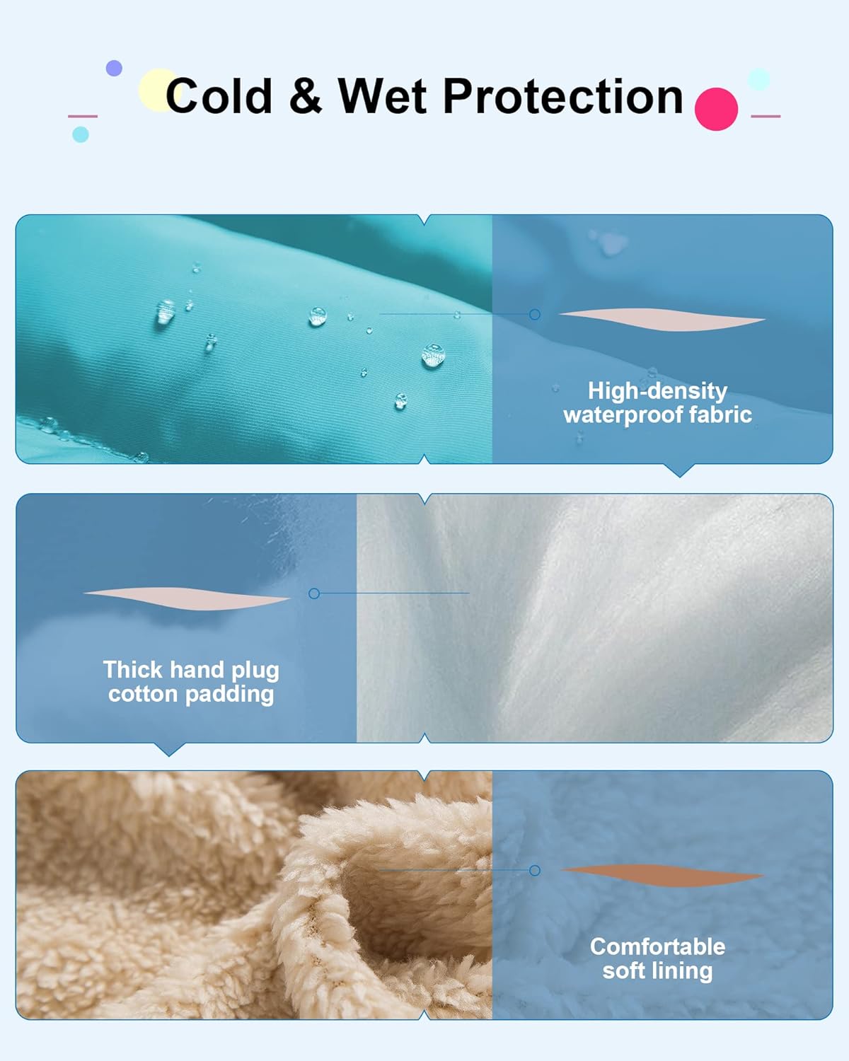 Pursky Girl's and Boy's Hooded Warm Puffer Vest Outerwear Soft Flannel Lined Insulation Waistcoat - Image 5