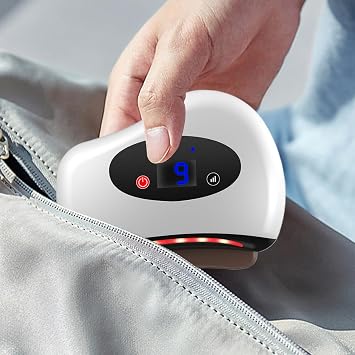 Heated Muscle Scraper Tool Body Relaxing Device | Deep Tissue Massage for Home Travel Gym Post-Workout Daily Routine Sedentary Breaks