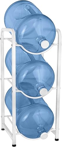 BRIO Soportes de galón de una sola columna (WHITE) (3-TIER)