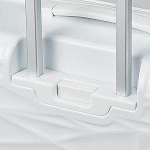 Amazon | [プロテカ] スーツケース 日本製 ココナ ホワイト キャスター