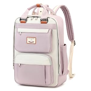 MYHOZEE Casual Aesthetic Backpack for Girls Laptop Backpacks 15 6 Inch Square Daypack College Bookbags School Bookbag