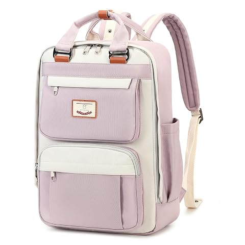 MYHOZEE Casual Aesthetic Backpack for Girls Laptop Backpacks 15 6 Inch Square Daypack College Bookbags School Bookbag