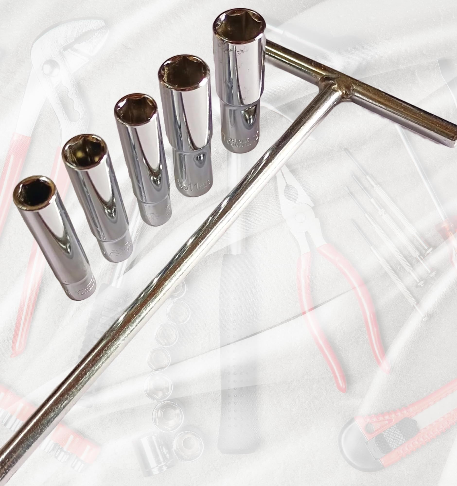 4 MECH T handle with 5 Long Sockets, 1/4 T-Handle with 8mm, 9mm, 10mm, 11mm and 12mm Long sockets (B0CQXXZDPV) Amazon Price History, Amazon Price Tracker