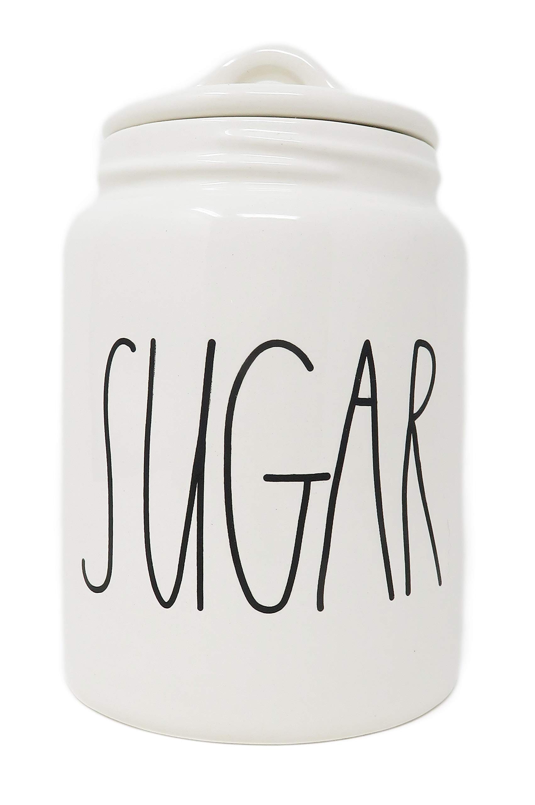 Amazon.com: Rae Dunn Magenta Ceramic Canister Sugar : Home & Kitchen