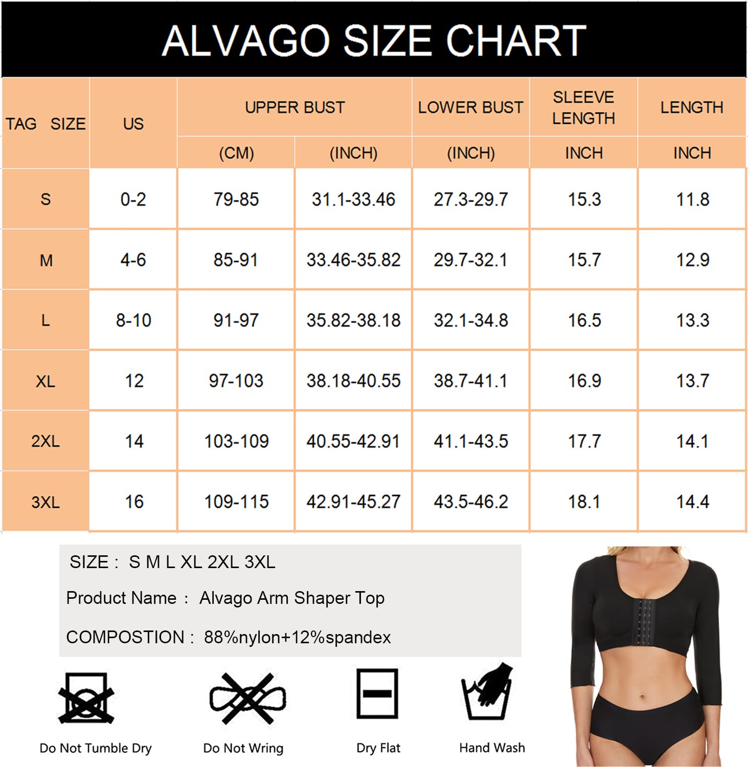 Tops moldeadores de brazos para mujer, mangas de compresión de brazo, postoperatoria, cierre frontal, brasier moldeador, corrector de postura, camiseta sin mangas