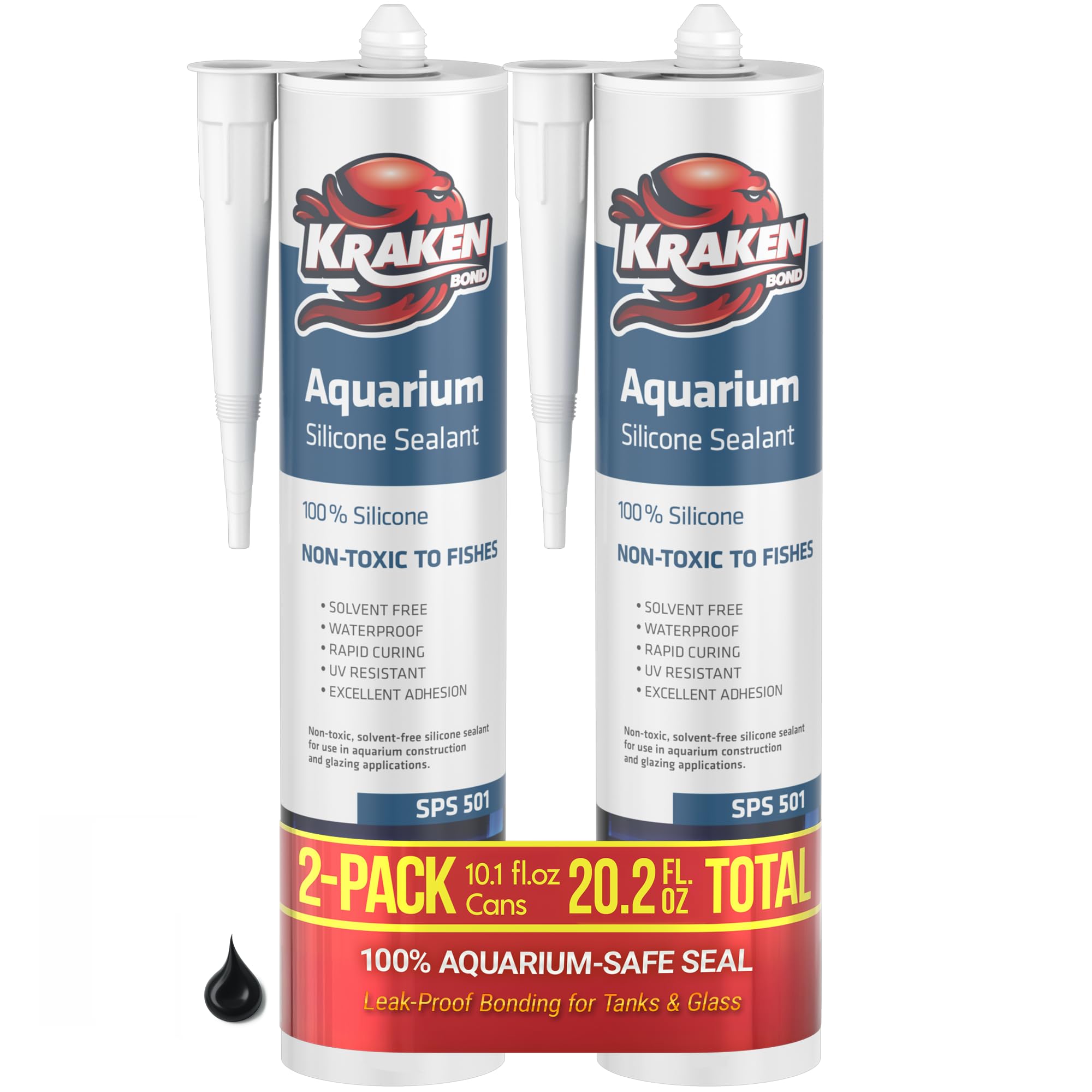 Kraken Bond Aquarium Silicone - 2 Pack -10