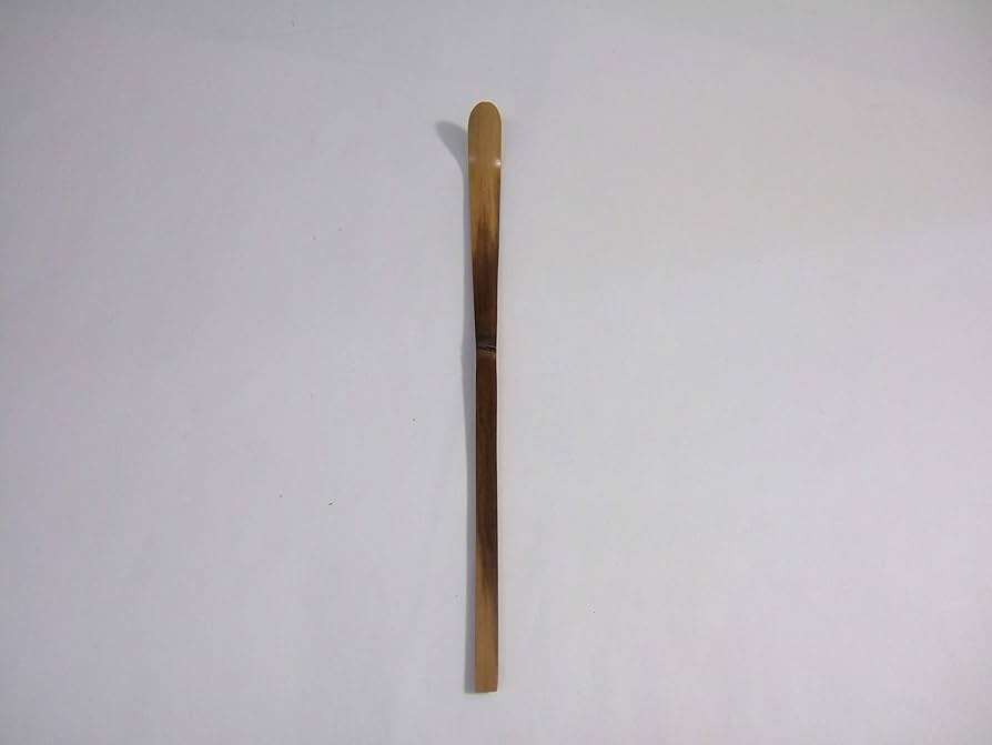 Amazon｜茶道具 茶杓 希少品 珍品 しみ竹 茶杓 景色有り 奈良 芳