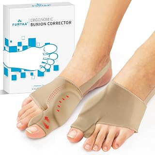 Bunion Corrector for Overlapping big Toes,Big Toe Straightener,Bunion Splint,for Bunion Relief,Hallux Valgus Pain Relief,Comfortable & Breathable.