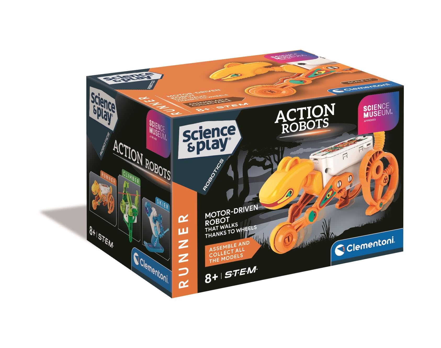 Clementoni - 61567 - Action Robot - Runner