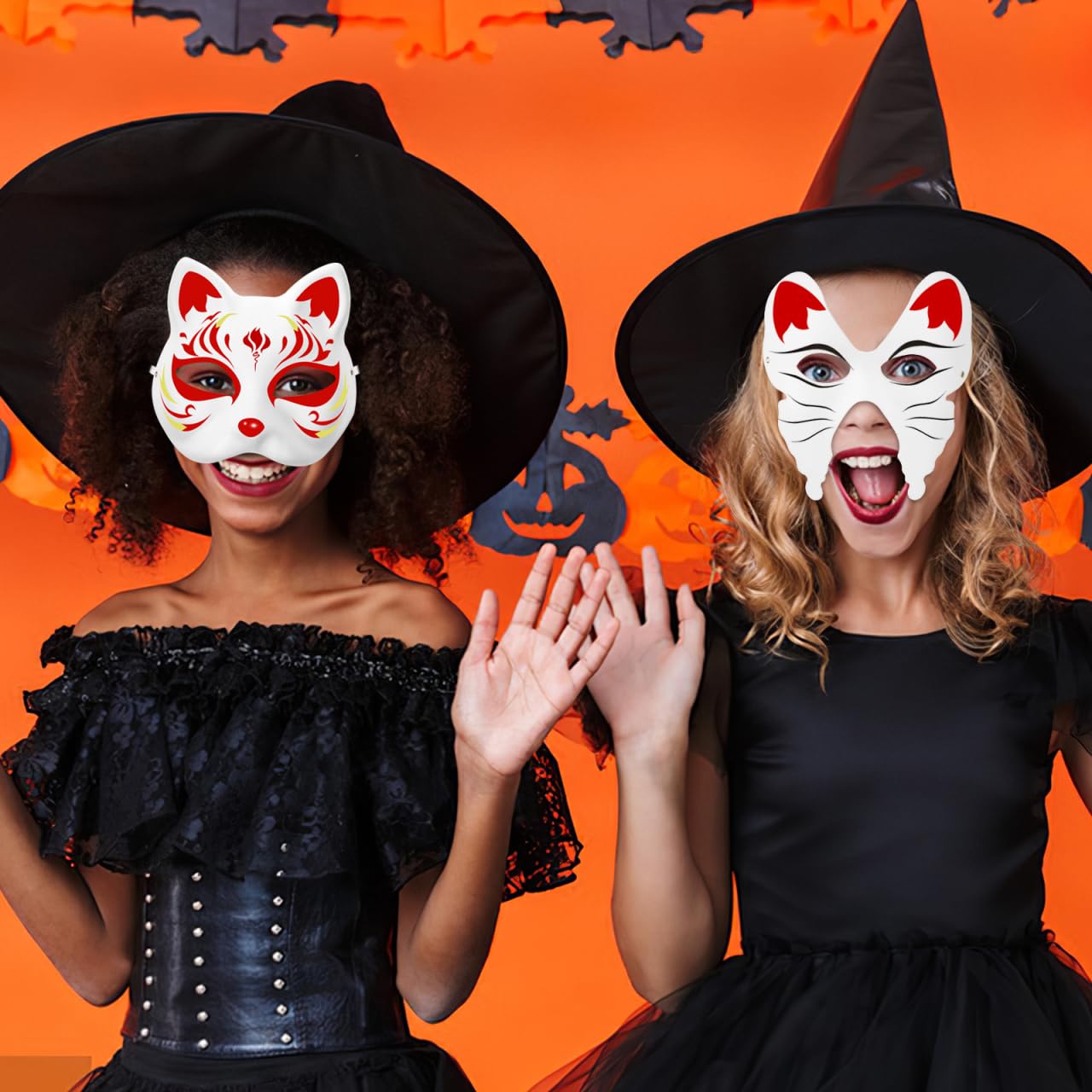 STOBOK Máscaras De Papel Diy Para Fiesta 20 Piezas Sin Pintar Máscara De Cosplay Ligera Y Cómoda Para Carnaval Halloween Y Manualidades
