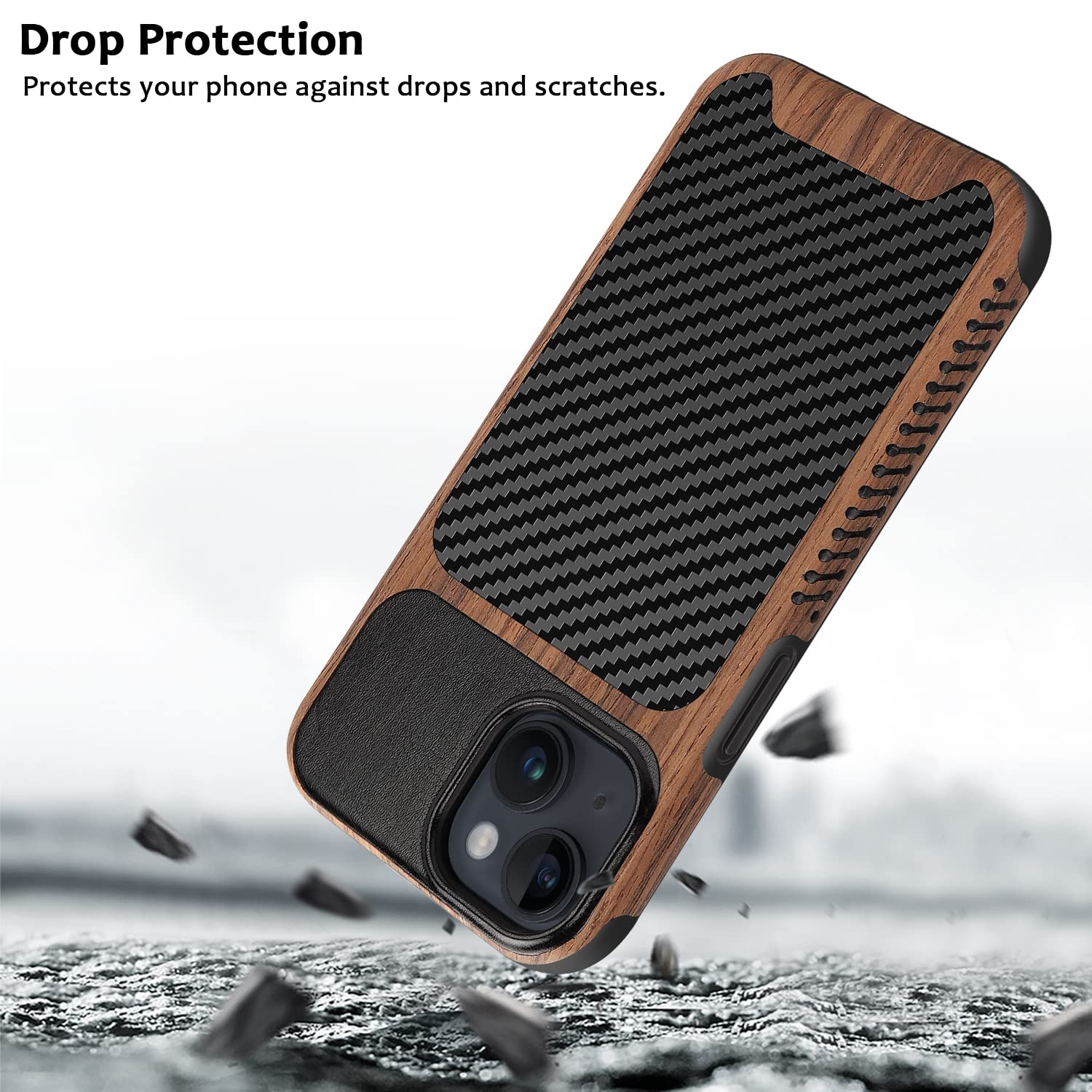 BESINPO Magnétique Coque pour iPhone 13 Compatible avec MagSafe, Etui