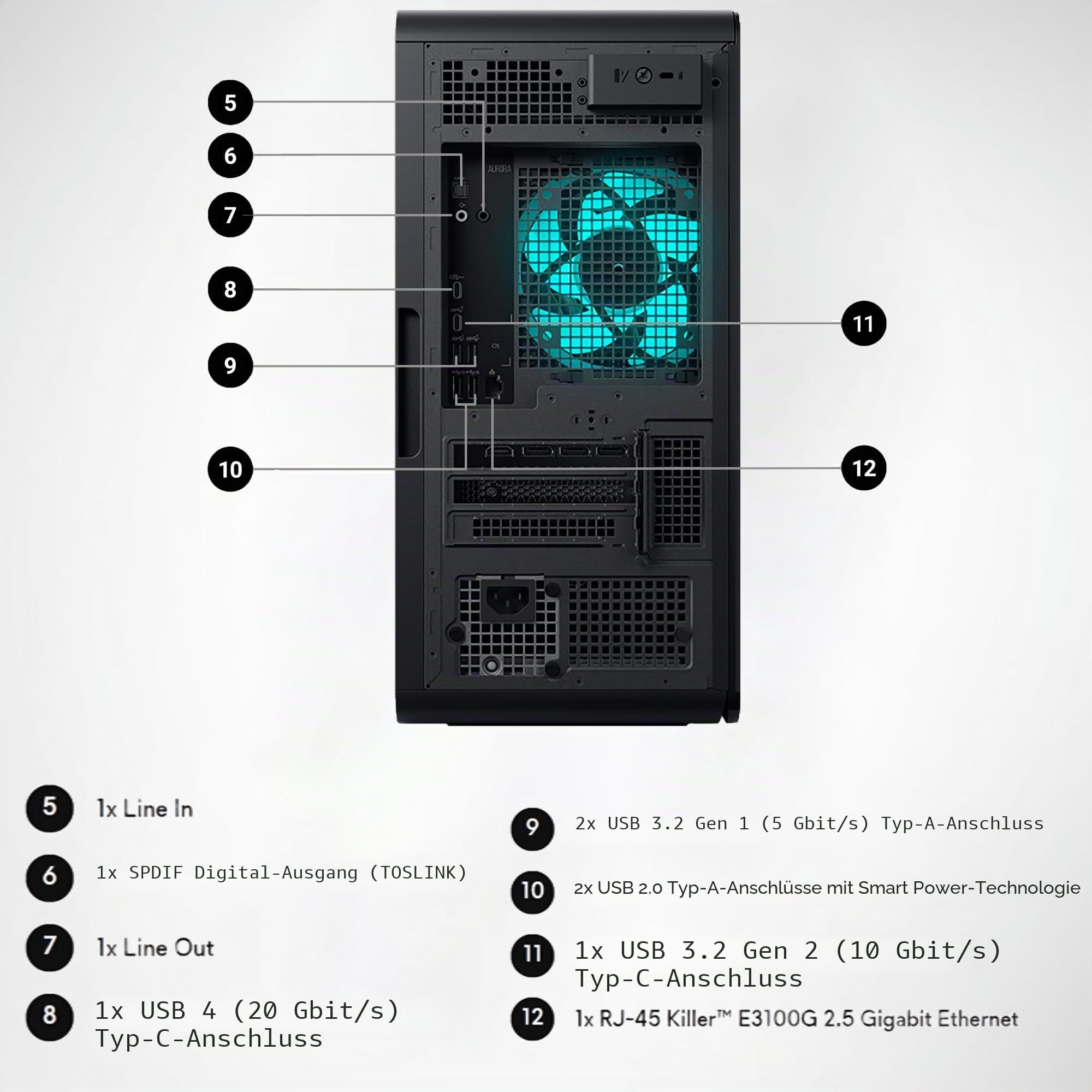 Alienware Aurora R16 Gaming Desktop 2025 - NVIDIA RTX 5080 GDDR7 (Beats 4090), Intel Core Ultra 9 285K(AI NPU), Win 11 Pro & Office License, External DVD, WiFi 7 (32GB DDR5 | 1TB SDD | 2TB HDD)
