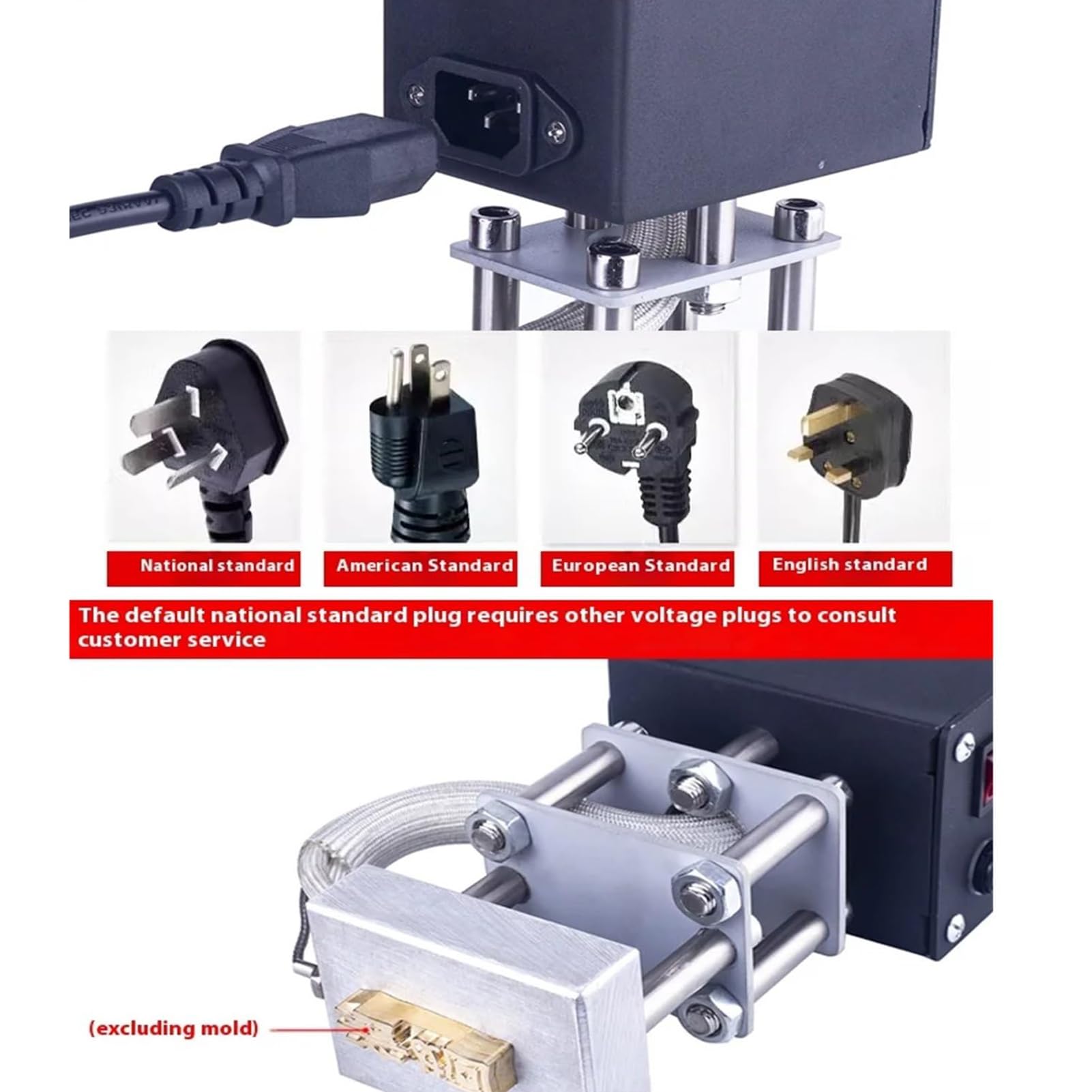 Przenośna maszyna do tłoczenia na gorąco, cyfrowa prasa termiczna z regulacją temperatury 0-400℃ do projektów DIY i grawerowania logo, idealna dla rzemieślników i hobbystów