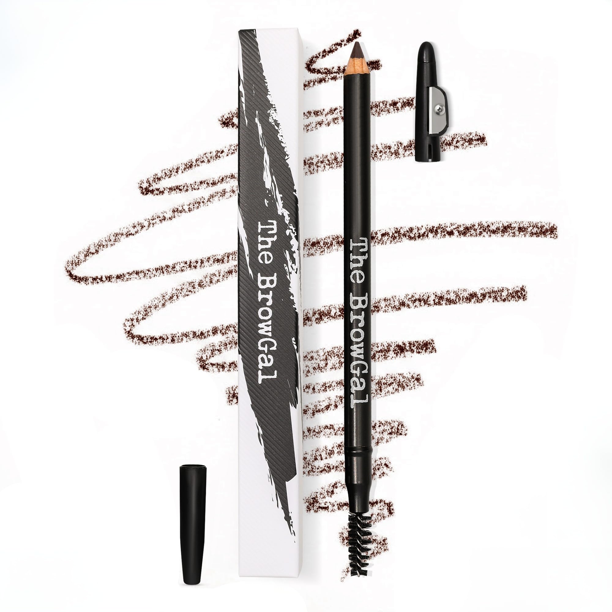 The BrowGal Skinny Eyebrow Pencil - 02 Espresso, 1.2 g