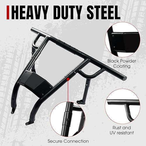 Miniatura 3 de A & UTV PRO Parachoques trasero Desert para Polaris RZR XP 1000XP 4 Turbo 2019, 2020, 2021, 2022, 2023, Polaris RZR XP 1000XP TurboXP 4 Turbo,