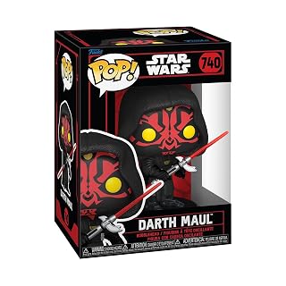 Funko Pop! Star Wars: Star Wars Darkside – Darth Maul – Dark Maul – Figurine en Vinyle à Collectionner – Idée de Cadeau – Produits Officiels – Jouets pour Les Enfants et Adultes – Movies Fans - Les Beatles, Paul McCartney, John Lennon, RIngo Starr, George Harrison
