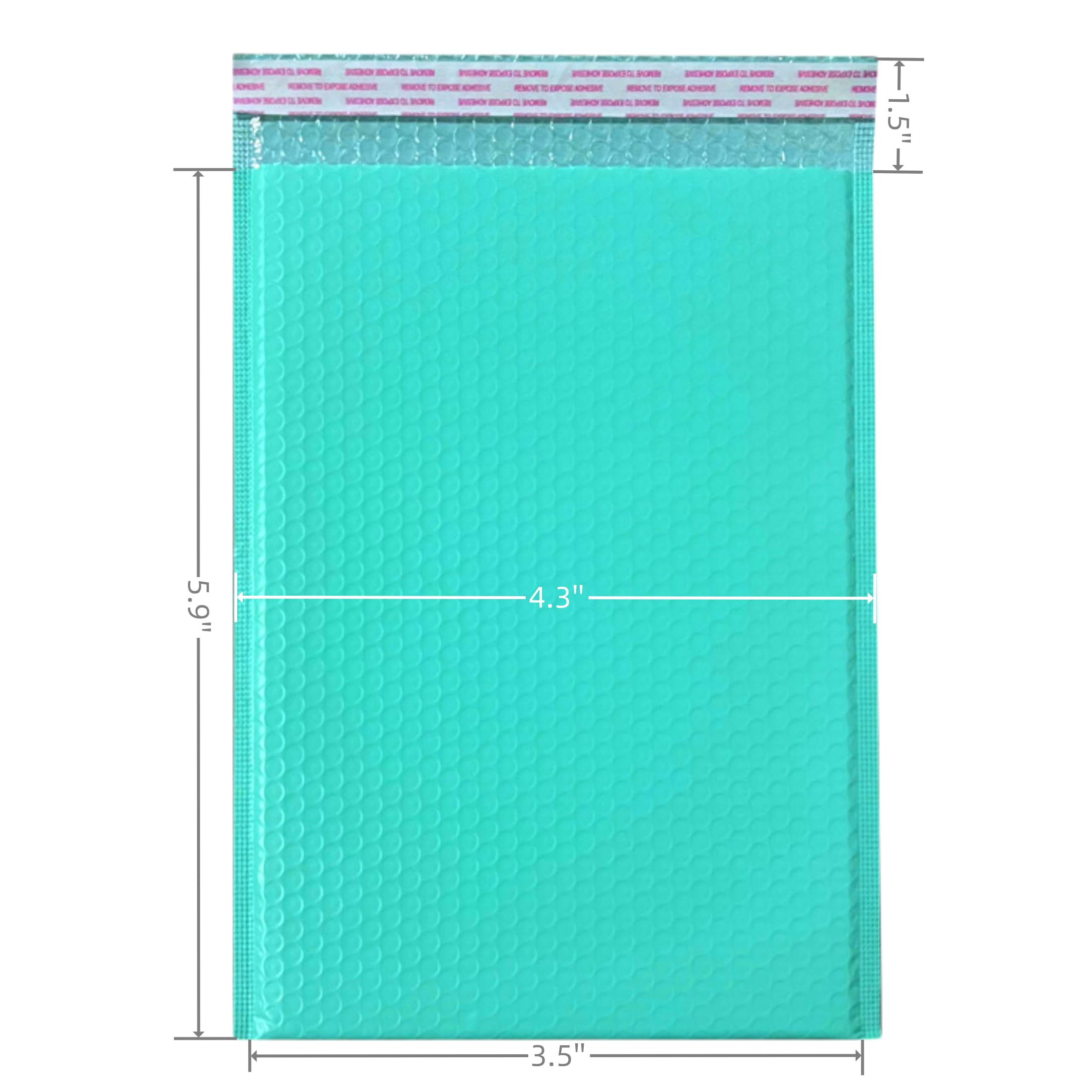 500 Blue Poly Mailers 14x17 Inches - Silver Lined Shipping Envelopes For Boutique & Business
