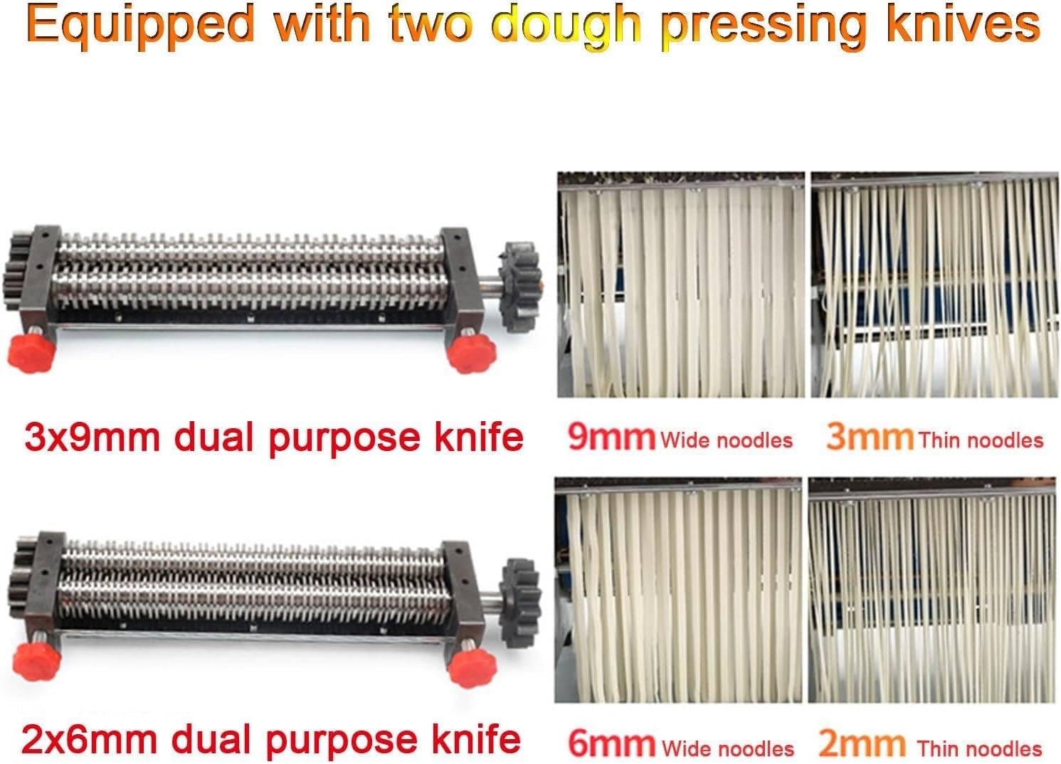 Impastatrice planetaria Professionale, per panetteria, da Tavolo, sfogliatrice, taglierina, Catering, Macchina per Pasta, Macchina per Pasta elettrica, Spessore 0,3-20 mm 200