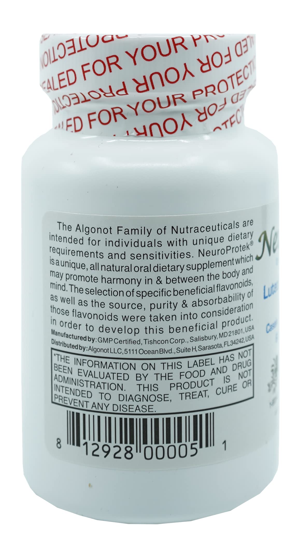 NeuroProtek 1 Bottle Pack (60 gelcap) Exclusive Patented Combination of
