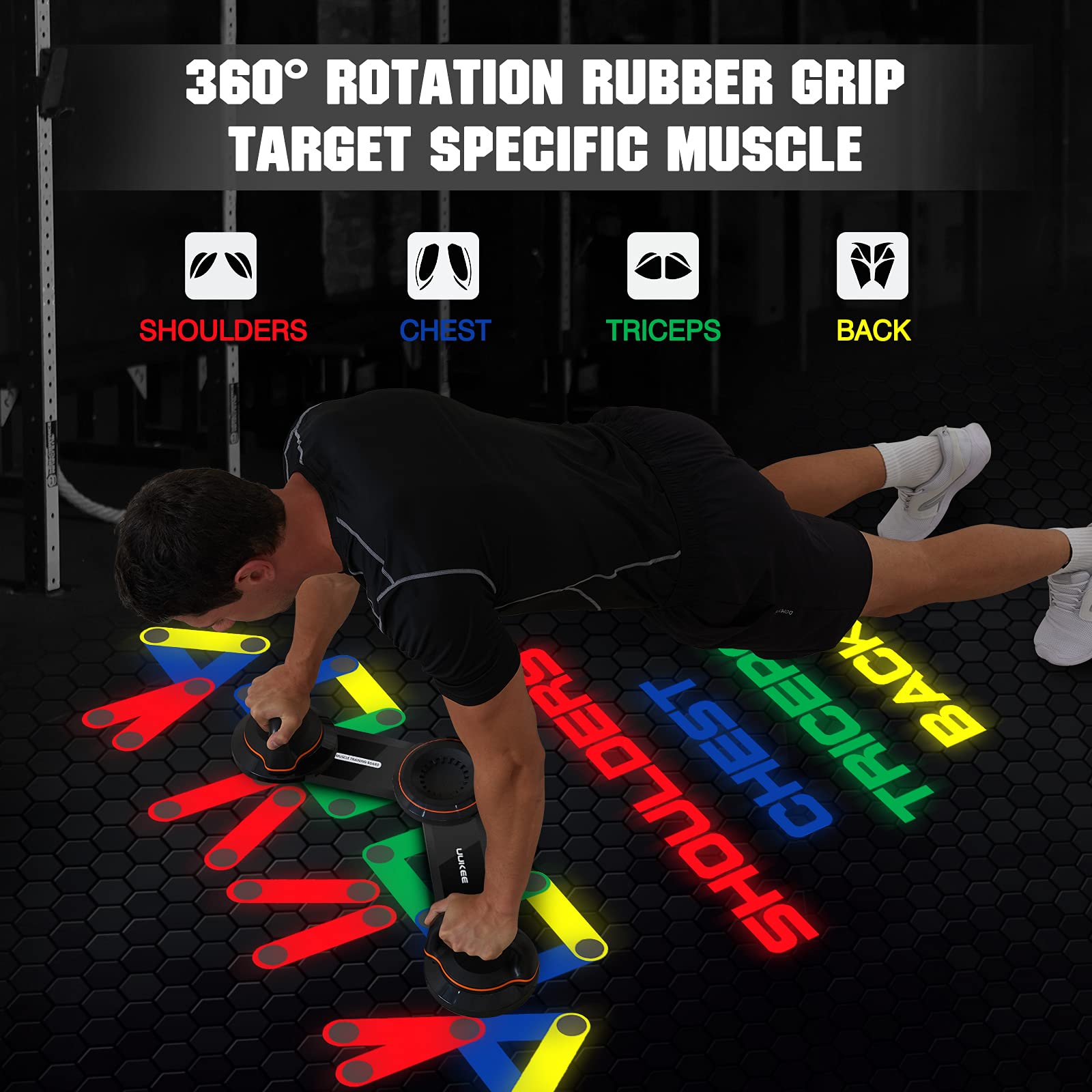 Amazon.co.jp: UUKEE プッシュアップバー アップグレード プッシュ