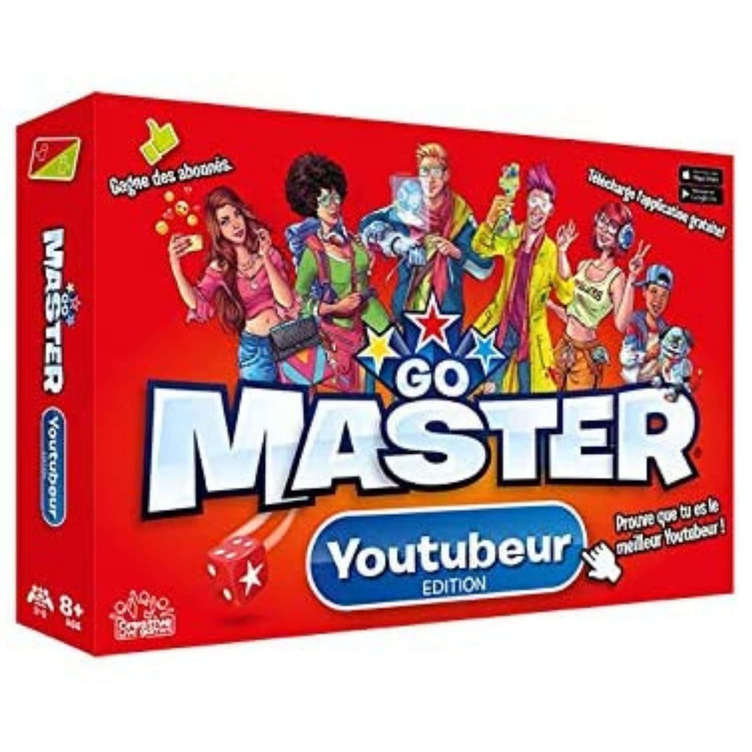 Dujardin Board Game  Go Master Youtubers  Becomes the Best Youtuber  From 8 Years Old 41322