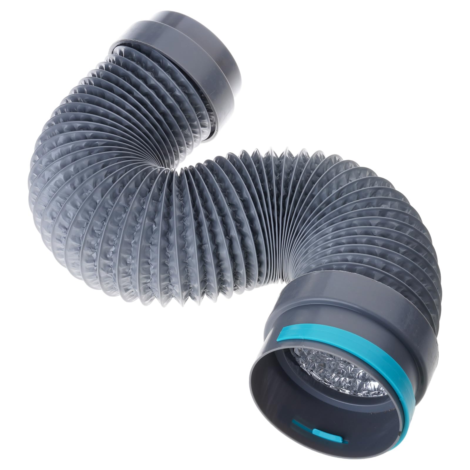 Laikoutd 110 To 100 Innovative Flexible Dryer Vent Connector With Stretchable Rubber Seal Simple Installation For Leak Proof & Easy Push On Quiet Exhaust Connector