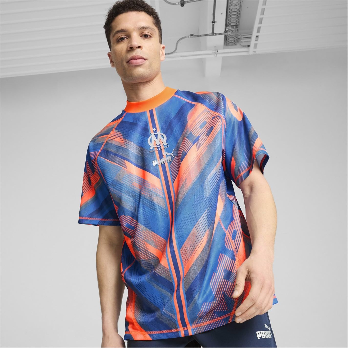 PUMA Męska koszulka Olympique Marseille Statement 2024 2025