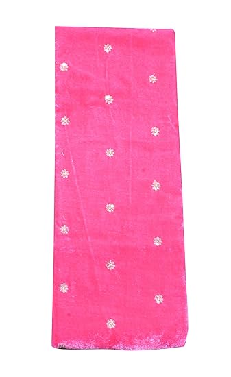 Women's Unstitched Blouse Piece Material for Navratri, Durga, Festive, Oti Bharan, Ugadi Special