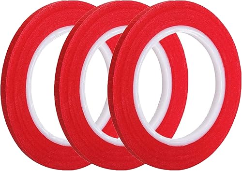Miniatura 1 de ANCIRS Paquete de 3 cintas para pintores de 14 pulgadas por 60 yardas, cinta adhesiva con acabado fino y estrecho y borde de fácil extracción de 14