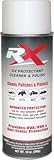 Hardline Products USA RX UV Protectant Cleaner & Polish – 14oz Plastic & Vinyl Restorer Spray – Hydrophobic UV Block for Boat Isinglass, UTV Windshields, Motorcycle Visors, & Marine Gel-Coat