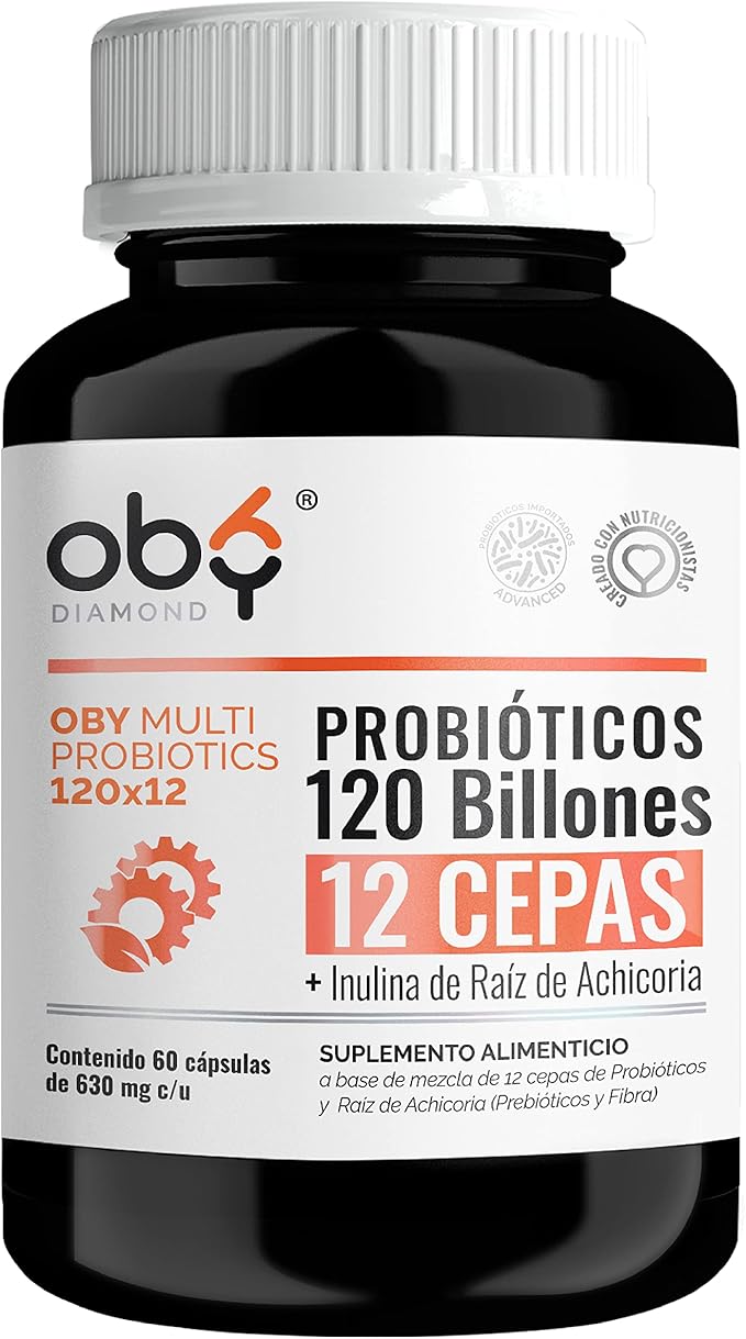 Probiotiques 100 Milliards UFC Pour Femme - 120 Gélules, Soutien Digestif, Naturel, Date 01/2027