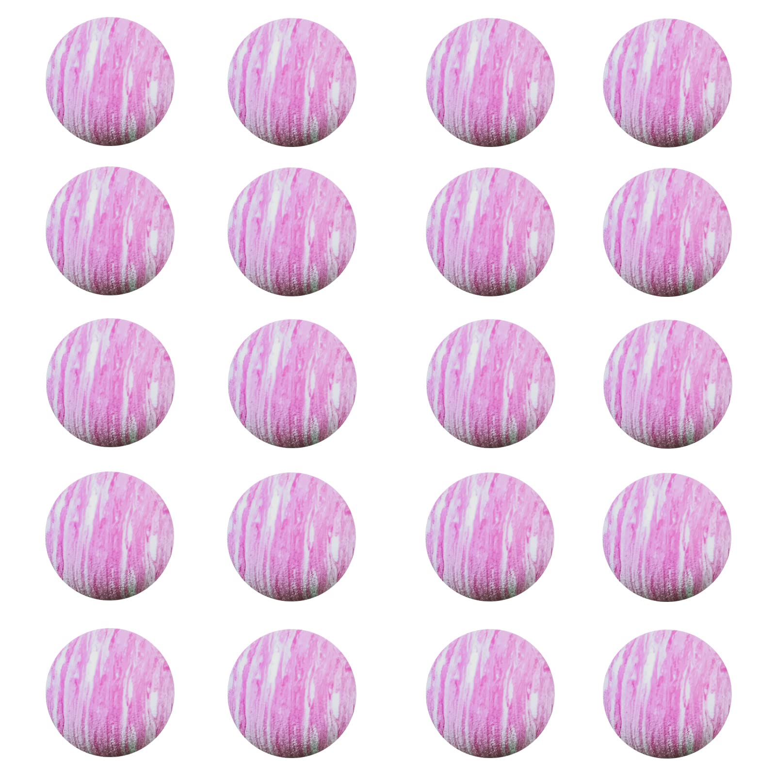 Scott Edward Air Golf Practice Balls Bright Multicolor Lightweight Sponge Ball 20 Pieces Golf Training Indoor and Outdoor for Backyard Hitting Mat Soft for Pets