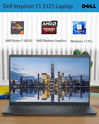 Miniatura 2 de Dell Inspiron 3525 - Laptop empresarial, 15.6 pulgadas FHD, AMD Ryzen 7 5825U, Windows 11 Pro, 64 GB de RAM, SSD de 2 TB, Wi-Fi, HDMI, Bluetooth,