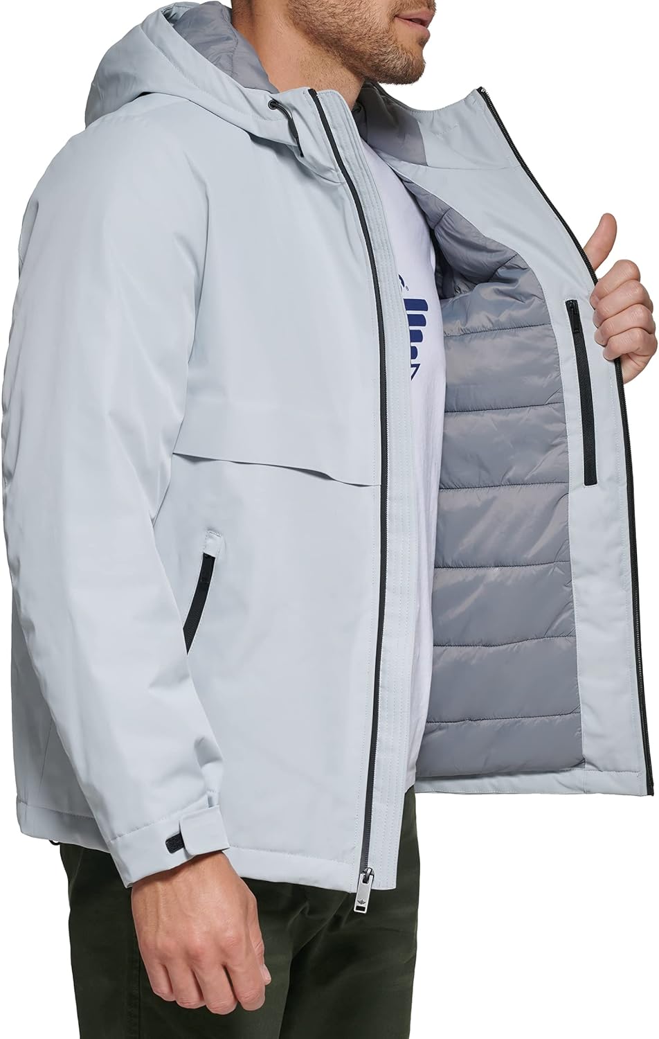 DOCKERS Men's Flex Tech Filled Storm Jacket - Image 5